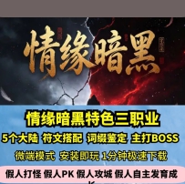 lf情缘暗黑三职业热血传奇单机版5大陆符文鉴定天赋GM假人...