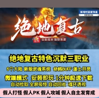 GEE绝地复古沉默特色三职业6大陆命格武魂BUFF月灵