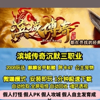 GEE滨城传奇沉默三职业2008复古麒麟金甲公主魅影